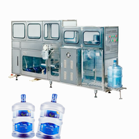 100 automatique 20L 5 gallons seau eau bouteille Machine de remplissage eau potable lavage remplissage bouchage ligne de Production