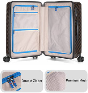 Ensemble <span class=keywords><strong>de</strong></span> bagages Bagages à main Sac <span class=keywords><strong>de</strong></span> voyage à main Valises à roulettes PC Rigide Léger Ensemble <span class=keywords><strong>de</strong></span> 2 pièces - Product Image 5