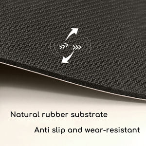 <span class=keywords><strong>Tapis</strong></span> de <span class=keywords><strong>yoga</strong></span> ovale bordeaux en caoutchouc naturel PU antidérapant, durable et écologique, amélioré pour une meilleure stabilité - Product Image 3