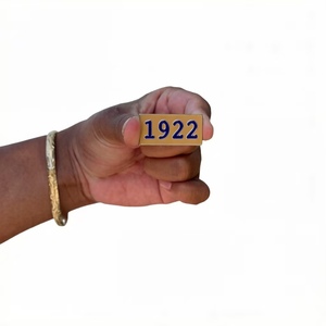 Distintivo in Metallo Smaltato Personalizzabile con Scritta AKA Delta Zeta <span class=keywords><strong>SGR</strong></span> per Anniversario della Confraternita Greca - Product Image 4