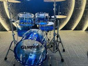 Batería Acústica Profesional <span class=keywords><strong>de</strong></span> <span class=keywords><strong>Jazz</strong></span> Glamor, Instrumento Musical, Kits <span class=keywords><strong>de</strong></span> Calidad Prémium - Product Image 4