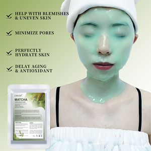 Mascarillas Faciales Coreanas CHUSN OEM Blanqueadoras <span class=keywords><strong>de</strong></span> Maccha, Mascarilla <span class=keywords><strong>de</strong></span> Hidrogel <span class=keywords><strong>de</strong></span> Rosa Hidratante para Rostro, Nariz y Cuello, Cuidado <span class=keywords><strong>de</strong></span> la Piel con Vitamina C - Product Image 2