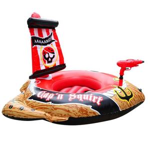 <span class=keywords><strong>Bateau</strong></span> gonflable à eau pour enfants et adultes, avec pistolet à eau, jouets pour enfants, <span class=keywords><strong>bateau</strong></span> de pirate, anneau de natation - Product Image 1