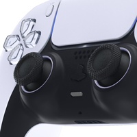 EXtremeRate Light Violet Accessoires de remplacement Anneaux d'accent personnalisés pour manette PS5 BDM-010/020/030/040/050