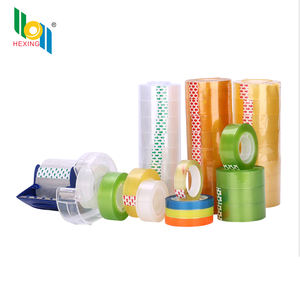공장 도매 <span class=keywords><strong>BOPP</strong></span> 투명 인쇄 사무실 학교 장식 슈퍼 클리어 크리스탈 문구 테이프 탁상용 테이프 셀로 테이프 - Product Image 3