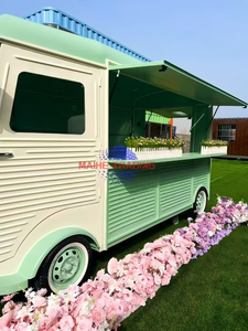 Special Transportation Mobile Stalls Ice Cream Display Mobile Food Cart - Product Image 4