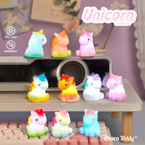 Yu Mo Unicorn Mini <b>Light</b> Colorful Emitting <b>Night</b> <b>Light</b> For Kids Room Decor Gift - Product Image 5