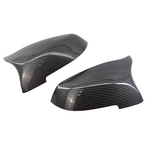 Carcasa de espejo retrovisor de fibra de carbono para Bmw Serie 5 F10 F18 14-17, juego completo de material ABS - Product Image 2