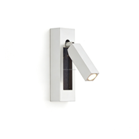 Lampe murale de lecture flexible à tête réglable pour chevet, éclairage mural pour hôtels cinq étoiles