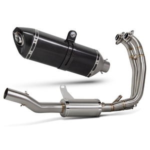 Sistema de Escape RS457 para Aprilia RS 457 2024 2025 2026, Colector de Escape para Motocicleta AKRA, Silenciador de Carbono de 470 mm con DB Killer - Product Image 3