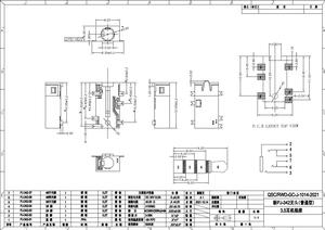 PJ-342 6पिन स्मिट कनवर्टर गोल्ड प्लेटिंग 3.5 मिमी ऑडियो जैक माइक्रोफोन ऑप्टिकल ऑडियो स्टेनलेस स्टील नायलॉन महिला इंटरफ़ेस - Product Image 3