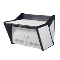 Console de conférence multifonctionnelle LEIENTE, modèle best-seller, en forme de L, pour centre de commande et mobilier commercial
