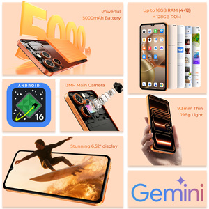 <span class=keywords><strong>OUKITEL</strong></span> C17 ใหม่ สมาร์ทโฟนปลดล็อค 4GB 128GB แบตเตอรี่ 5000mAh ระบบปฏิบัติการ Android 16 หน้าจอ 6.5 นิ้ว HD กล้อง 13MP รุ่น Global - Product Image 2