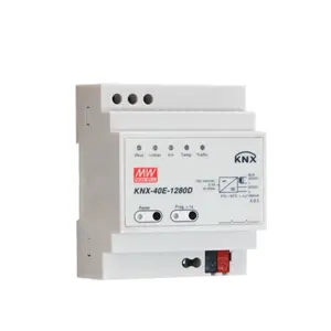 Бренд MEAN WELL представляет KNX-40E-1280D KNX Meanwell 40 Вт 1280mA KNX источника питания Smart KNX система управления освещением