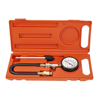 Kit de testeur de compression de moteur à essence haute précision 0-300 PSI, manomètre de pression de cylindre pour diagnostic et réparation automobile