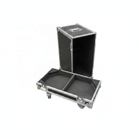 Flight case professionnel en aluminium robuste pour enceinte Yamaha, 2-en-1, directement de l'usine
