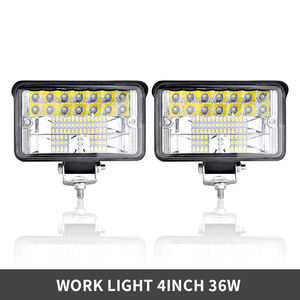 Sistemas de Iluminación Automotriz, Nueva Luz de Trabajo LED de 12V 36W y 4 Pulgadas, 1100 Lúmenes, Luz de Campo para Vehículos Todoterreno, SUV, ATV - Product Image 2