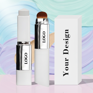 Color Changing Foundation Stick Hot Sale V-Shape Foundation Stick Long Lasting Face Full Coverage <b>Concealer</b> Stick with Brush - Product Image 1
