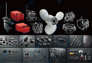 Yamabisi 25hp เครื่องยนต์เรือตกปลา4จังหวะมอเตอร์ท้ายเรือเพลาสั้นยาว - Product Image 6