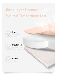 Nevera Portátil IceMaster de 10QT/9L, Aislamiento Frío/Calor, para Hielo, Champán, Vino, Mini Nevera con Correas de Cuero PU - Product Image 6