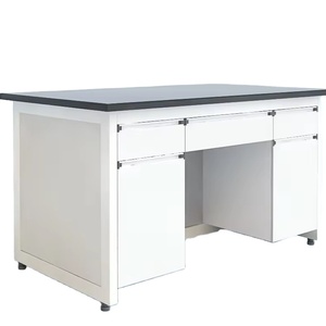 Thiết Bị Phòng Thí Nghiệm Đồ Nội Thất Bảng Bên Kim Loại Phòng Thí Nghiệm Làm Việc Băng Ghế Dự Bị Với Bồn Rửa Thép Không Gỉ Làm Việc Băng Ghế Dự Bị - Product Image 1