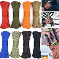 Nouvelle Corde de Parachute de Randonnée en Polypropylène Durable 31m 7 Brins 4mm Corde Tactique d'Escalade Multifonctionnelle pour Camping, Survie et Tous Usages