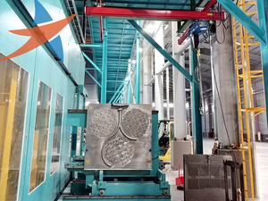 Cao hiệu quả hoàn toàn tự động dọc chia tay flaskless ép phun dây chuyền sản xuất lõi bơm động cơ động cơ thành phần - Product Image 2