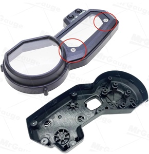 Carcasa de Plástico Negra para Velocímetro, Odómetro y Tacómetro MrGauge para Yamaha FZ1 <span class=keywords><strong>FZ6</strong></span> N <span class=keywords><strong>S</strong></span> R 2006-2013, Piezas de Motocicleta - Product Image 4