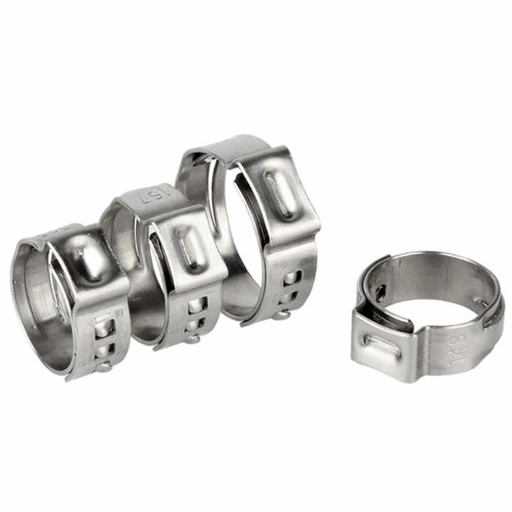 Metal Ingle Ear Teple Hoe Clamp Ingle Ear Pipe Hoe Pinch Clamp Cinch Ring Car Part O