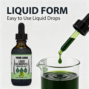 Gocce di Clorofilla Liquida OEM ODM Senza Alcool, Vegane, Senza Glutine, Integratore di Clorofilla per Detox e Salute - Product Image 4