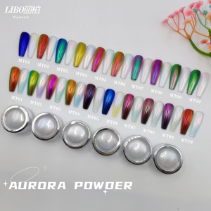Polvo de Hadas Aurora de Alta Calidad, Pigmento Camaleón Fino para Uñas, para Salón de Belleza, DIY - Product Image 2