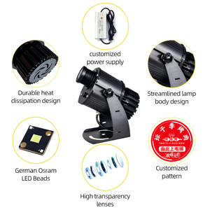 <span class=keywords><strong>Projecteur</strong></span> ProGobo étanche IP67, système de logo, éclairage de projection pour façade d'hôtel et <span class=keywords><strong>projecteur</strong></span> publicitaire pour murs commerciaux - Product Image 5
