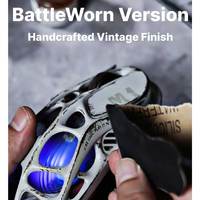 GravaStar Mercury M1 Pro Mouse Gaming tanpa kabel, Mouse Gaming buatan tangan dengan sentuhan Vintage Magnesium Aloi 26000 DPI optikal USB Interfa