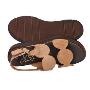 Ariel Women's Low Sandal Camel 35 <b>Flat</b> Sandals 4 Cm Heel - Product Image 6