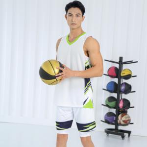 Camisetas de Baloncesto Personalizadas de Última Moda, Transpirables, de Talla Grande para Adultos, al por Mayor, Ropa Deportiva Bsci, 100% Poliéster, Secado Rápido - Product Image 1