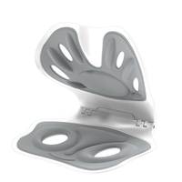 Coussin lombaire ergonomique pliable en mousse à mémoire de forme pour corriger la posture, adapté aux adolescents et aux adultes