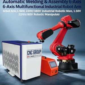 Bras de robot industriel multifonctionnel à 6 axes pour soudage et assemblage automatiques, manipulateur robotique industriel 220V - Product Image 1