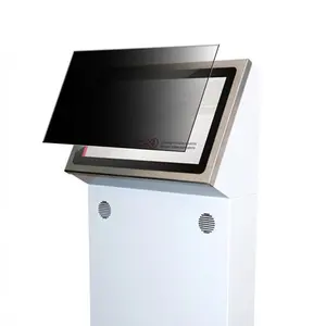 Oferta de fábrica Protector de pantalla de filtro de pantalla de privacidad de computadora de tamaño personalizado antideslumbrante para quiosco al aire libre/Monitor de pantalla táctil