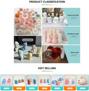 Nhựa cơ thể Khuôn Silicone cơ thể đứng khuôn <span class=keywords><strong>3D</strong></span> nữ nến khuôn mẫu phụ nữ mô hình khuôn người khuôn bánh công cụ cho nhựa - Product Image 3