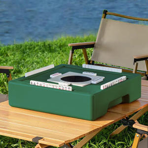 Machine de Mahjong Mini Portable, Table de Mahjong Flottante, Jeu pour un seul joueur, Boîte Mystère, Alimentation Électrique, Matériau Plastique, Sans Lavage - Product Image 2