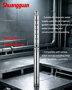 Pompe immergée haute performance 8SP tout acier inoxydable de qualité industrielle pour usage domestique et industriel 8SP77-93/7-26 8SP77-93/ - Product Image 3