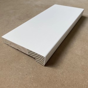 Planche de seuil de fenêtre en pin blanc apprêté, finition bois pour rebord de fenêtre intérieur, qualité peinture lisse, prête à la peinture, export direct usine - Product Image 5