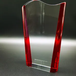 Customized Children Crystal Glass Trophy By The Manufacturer School Plaque Award Ceremony Crystal Trophy