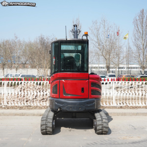 Mini Escavatore Versatile da 3,5 Tonnellate <span class=keywords><strong>con</strong></span> Design Zero Tail, Motore <span class=keywords><strong>con</strong></span> Pompa Idraulica Importata per Posa Cavi Stradali e Drenaggio - Product Image 3