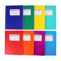 Cahier de composition de 100 feuilles, journal d'écriture, carnet avec papier ligné ou quadrillé, fournitures scolaires pour les étudiants