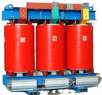 Transformateur toroïdal à bobine sèche SCB11-35kV, trois phases, 125 kVA, 350 kVA, 1600 kVA, 11 kV, sortie électronique 0,4 kV, protection en acier
