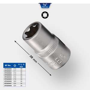 Brilliant Tools 1/2 "Torx E-socket, E12 - Product Image 2