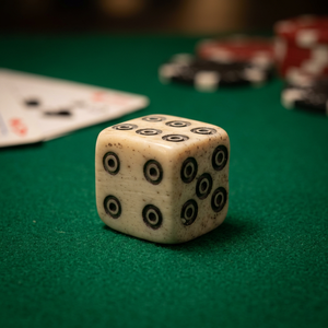 Dés de Ludo Artistiques Personnalisés à Bords Carrés, Jeu de Société, Cube de Duplicataction de Backgammon, Résine Peinte à la Main de Haute Qualité, Vente Directe Usine - Product Image 3