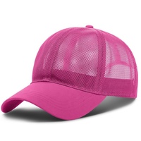 Gorras de Sol Deportivas de Malla Completa para Exteriores, Gorras de Red Transpirables Unisex, Gorra de Béisbol Deportiva de Verano