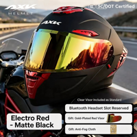 Casque de moto intégral certifié 3C DOT, aspect fibre de carbone, visière relevable, coque ventilée - XL pour unisexe toutes saisons électrique